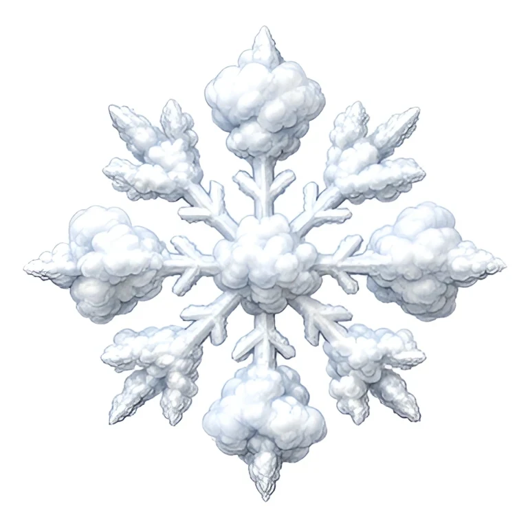 Collective map of pareidolic perception, its ice crystal