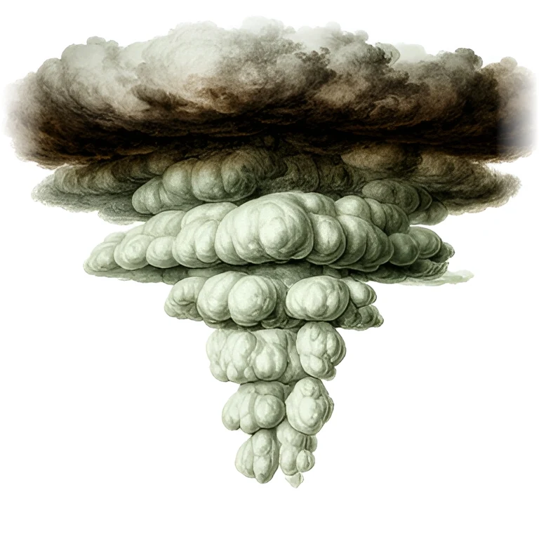 Collective map of pareidolic perception, its storm